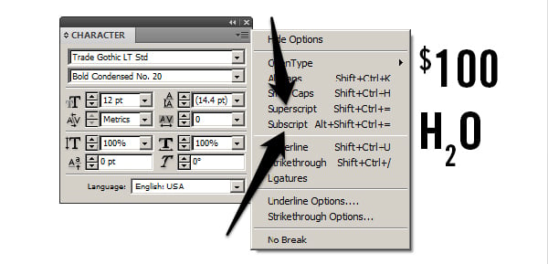 How To Use The Character Panel In Adobe InDesign